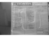 2016 Honda Pilot Elite AWD Window Sticker