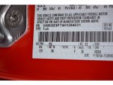 2017 Transit Connect Color Code for Race Red - Color Code: PQ