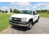 2006 Chevrolet Silverado 2500HD LS Extended Cab 4x4 Front 3/4 View