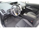 2017 Toyota Prius v Five Black Interior