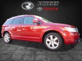 2010 Inferno Red Crystal Pearl Coat Dodge Journey R/T AWD #115230718