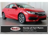 2016 Rallye Red Honda Civic LX-P Coupe #115230486