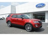 2017 Ruby Red Ford Explorer Sport 4WD #115251013