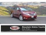 2017 Salsa Red Pearl Toyota Sienna Limited AWD #115272944