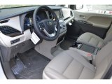 2017 Toyota Sienna XLE AWD Dark Bisque Interior
