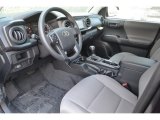 2017 Toyota Tacoma SR Double Cab 4x4 Cement Gray Interior