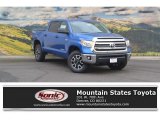 2016 Blazing Blue Pearl Toyota Tundra SR5 CrewMax 4x4 #115272931