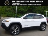 2017 Bright White Jeep Cherokee Trailhawk 4x4 #115273178