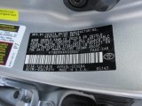 2017 Camry Color Code for Celestial Silver Metallic - Color Code: 1J9