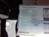 2017 Dodge Durango Citadel AWD Window Sticker