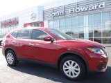 2015 Cayenne Red Nissan Rogue S AWD #115273284