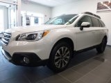Crystal White Pearl Subaru Outback in 2017