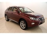 2014 Claret Mica Lexus RX 450h AWD #115302826