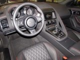 2017 Jaguar F-TYPE Coupe SVR Quilted Jet W/Red Stitching Interior
