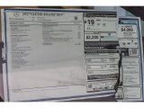 2017 Mercedes-Benz GLE 350 4Matic Window Sticker
