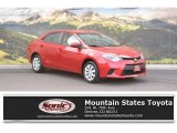 2014 Barcelona Red Metallic Toyota Corolla LE #115302559