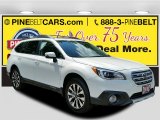 Crystal White Pearl Subaru Outback in 2016