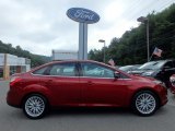 2014 Ruby Red Ford Focus Titanium Sedan #115350309