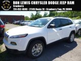 2017 Bright White Jeep Cherokee Sport 4x4 #115370632