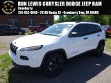 2017 Bright White Jeep Cherokee Sport Altitude 4x4 #115370630