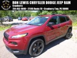 2017 Deep Cherry Red Crystal Pearl Jeep Cherokee Sport Altitude 4x4 #115370627