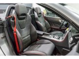 2017 Mercedes-Benz SLC 43 AMG Roadster Black/DINAMICA w/Red Stitching Interior