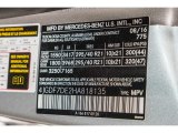 2017 GLS Color Code for Iridium Silver Metallic - Color Code: 775