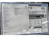 2017 Mercedes-Benz GLS 550 4Matic Window Sticker
