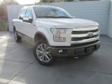 2016 White Platinum Ford F150 Lariat SuperCrew 4x4 #115370761