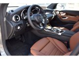 2017 Mercedes-Benz GLC 300 4Matic Saddle Brown/Black Interior