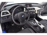 2017 BMW 3 Series 320i Sedan Black Interior