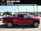 2016 Ruby Red Ford F150 XLT SuperCab 4x4 #115370585