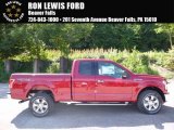 2016 Ruby Red Ford F150 XLT SuperCab 4x4 #115370584