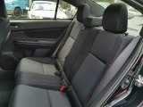 2017 Subaru WRX Premium Rear Seat