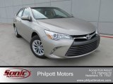 2017 Creme Brulee Mica Toyota Camry LE #115421433