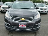 2017 Tungsten Metallic Chevrolet Traverse LT AWD #115421175