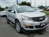 2017 Silver Ice Metallic Chevrolet Traverse LT AWD #115421170