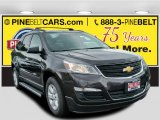 2017 Tungsten Metallic Chevrolet Traverse LS #115421160