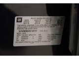 2017 Cadillac XT5 Luxury Info Tag