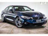 Midnight Blue Metallic BMW 4 Series in 2017