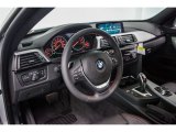 2017 BMW 4 Series 430i Gran Coupe Black Interior