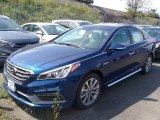 2017 Lakeside Blue Hyundai Sonata Limited #115513574