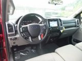 2017 Ford F250 Super Duty XLT Crew Cab 4x4 Medium Earth Gray Interior
