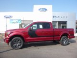 2016 Ruby Red Ford F150 XLT SuperCab 4x4 #115535694