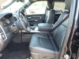2017 Ram 1500 Limited Crew Cab 4x4 Black Interior