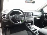 2017 Kia Sportage LX AWD Black Interior