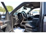 2017 Ford F250 Super Duty Lariat Crew Cab 4x4 Black Interior