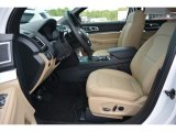 2017 Ford Explorer Limited 4WD Medium Light Camel Interior