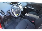 2017 Toyota Prius v Two Black Interior