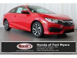 2016 Rallye Red Honda Civic LX Coupe #115618457